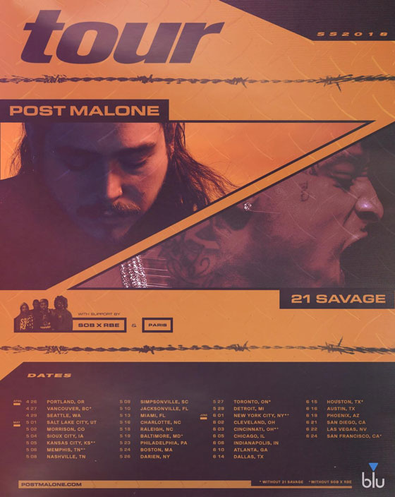 Post Malone's ''Rockstar'' Hits No. 1 on Billboard Hot 100 Chart - XXL
