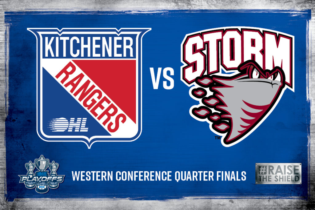 Kitchener Rangers VS Guelph Storm Round 1 Playoffs 91.5 The Beat