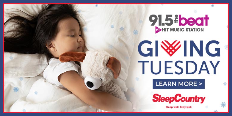 Giving Tuesday with Sleep Country