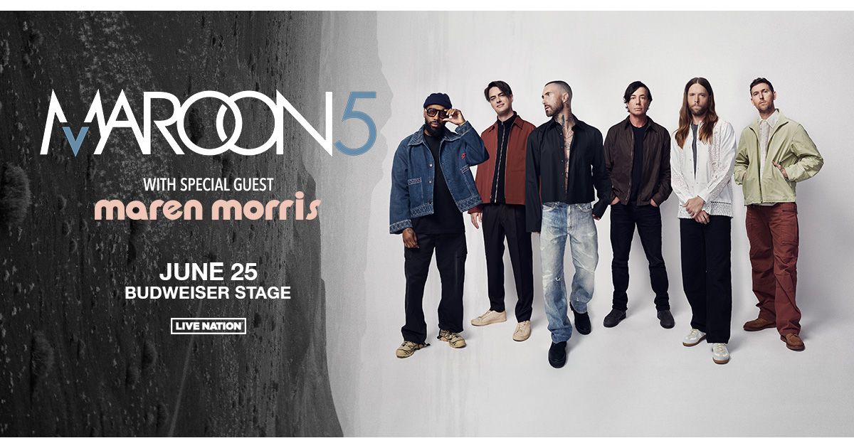 MAROON 5 at Budweiser Stage | 91.5 The Beat