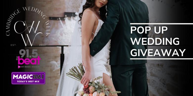 Pop-Up Wedding Giveaway – CAMBRIDGE WEDDING WEEK 2025